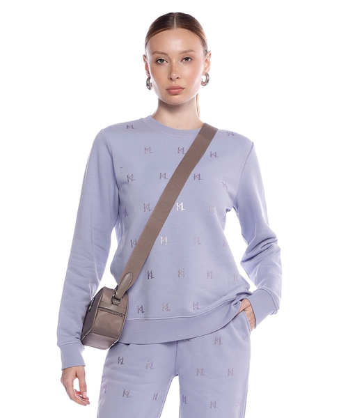 Kristallarla bəzədilmiş svitşot