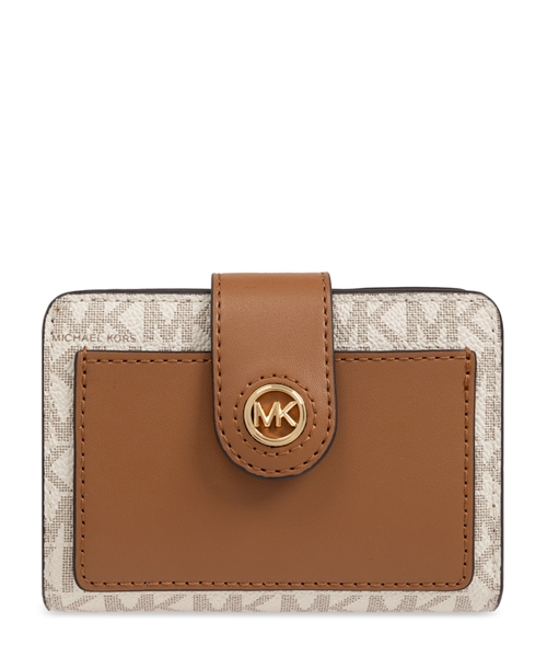 Small signature logo wallet