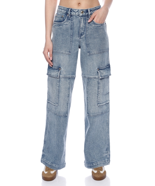Cargo denim şalvar