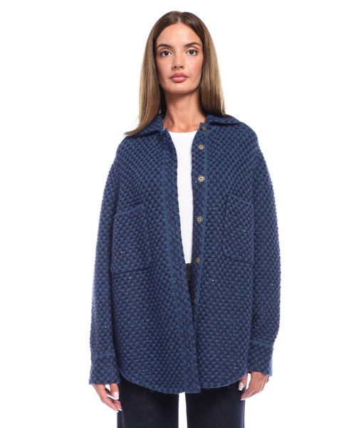 Jacket with classic collar