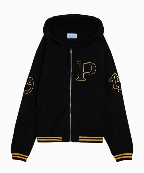 Zip-up hoodie