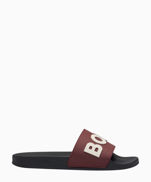 Flip flops with logo