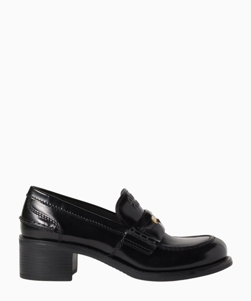 Leather loafers