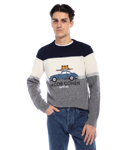 Sweater with embroidery detail