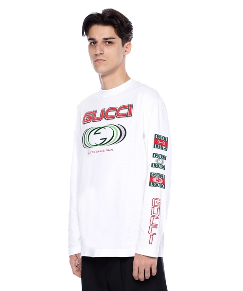 T-shirt with Gucci print | Emporium