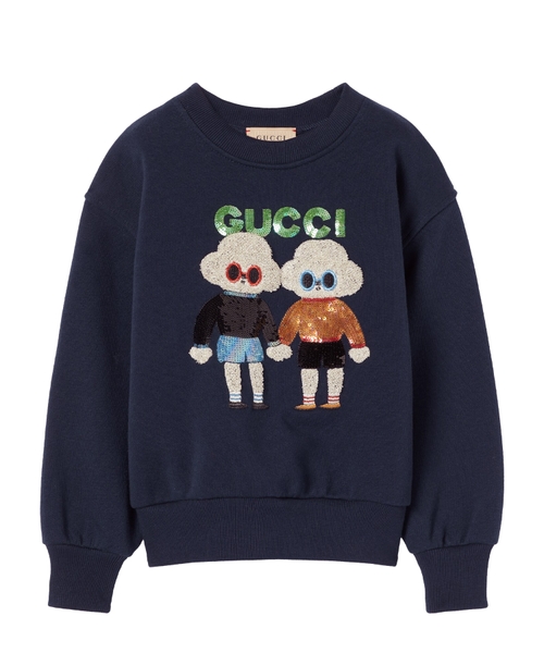GUCCI kidsトレーナー グッチ キッズ〔チルドレンズ〕GUCCI ロゴ スウェットシャツ