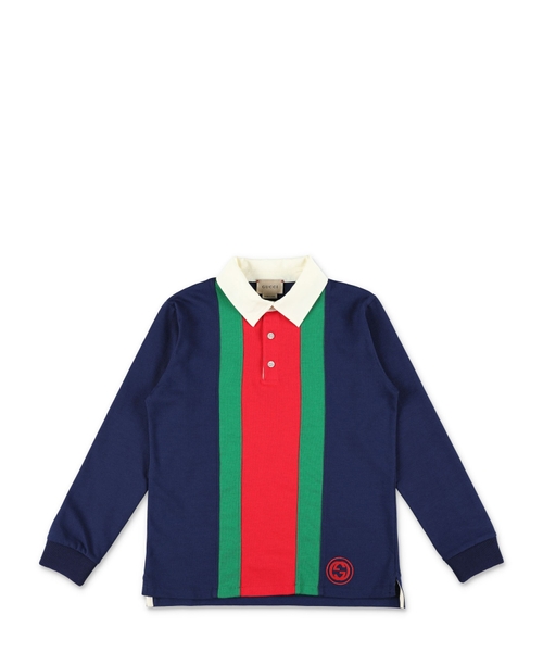 Gucci long sleeve polo shirt deals