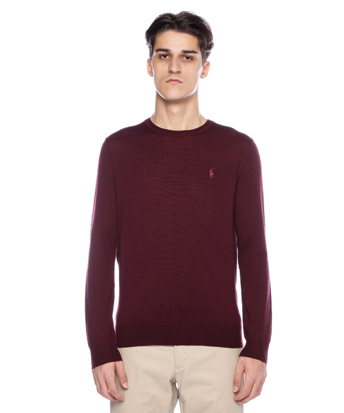 Шерстяной джемпер с вышивкой Polo Pony