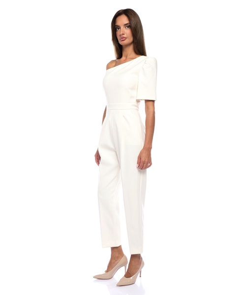 オールインワン・サロペット Max Mara White Cady Eschilo Jumpsuit Max Mara White Cady Eschilo Jumpsuit – LOZURI®
