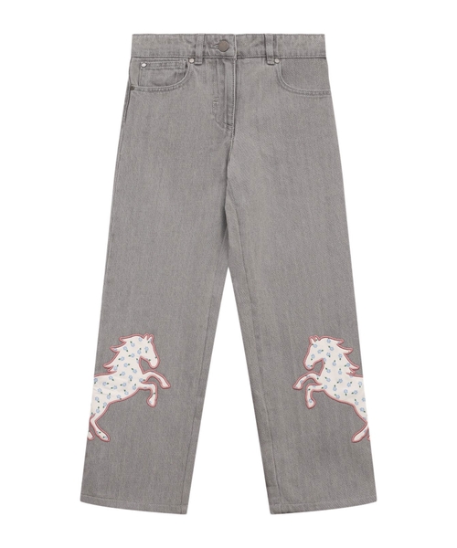 Джинсы с нашивками