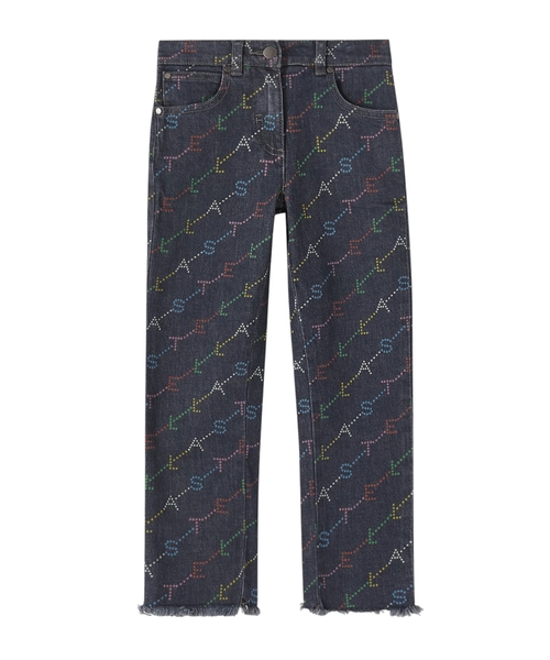 Disco Logo denim jeans