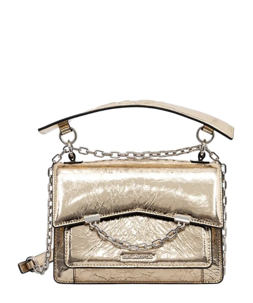 Leather shoulder bag