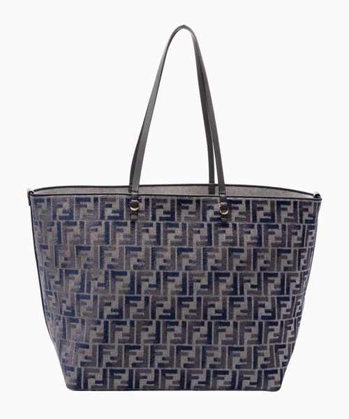 FF chenille shopper bag