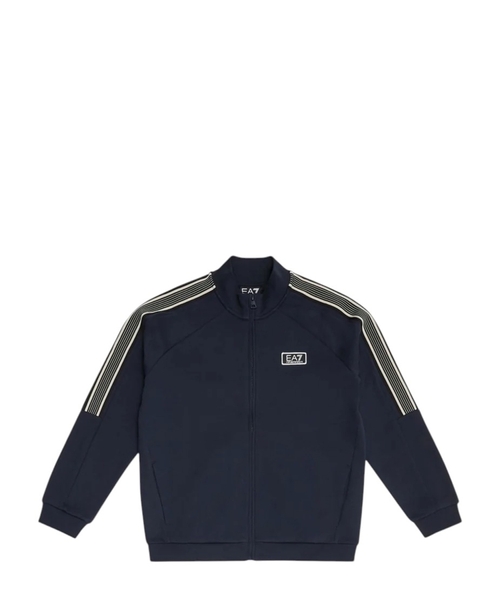 Cotton blend sweatshirt with logo