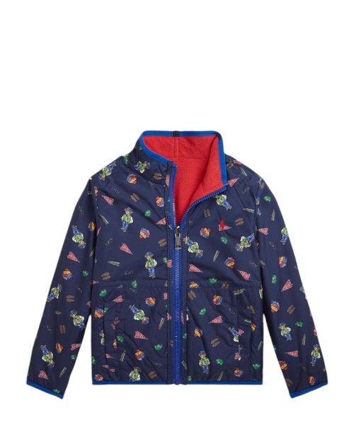 Reversible embroidered jacket