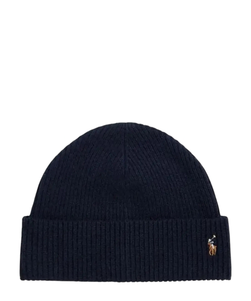 Polo Pony embroidered wool beanie