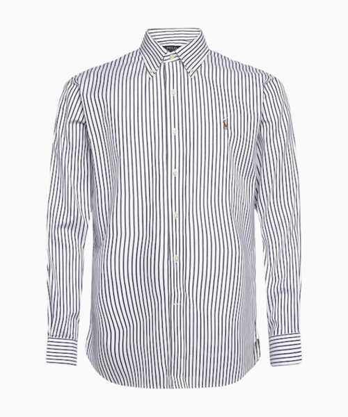 Polo Pony-embroidered cotton shirt