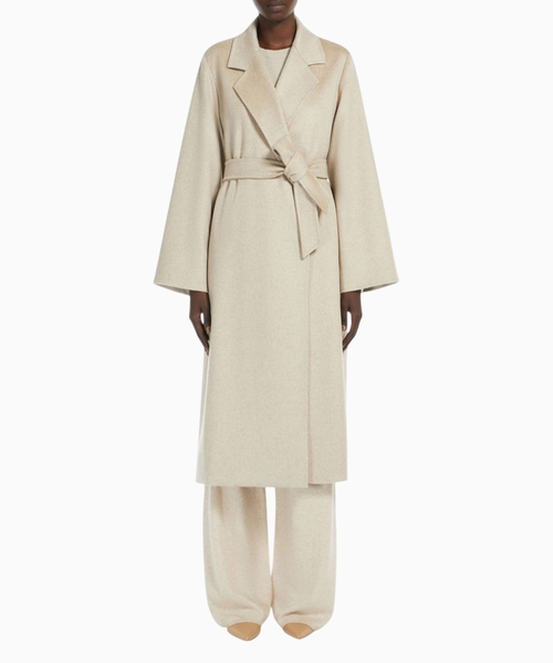 Fornovo flared cashmere coat