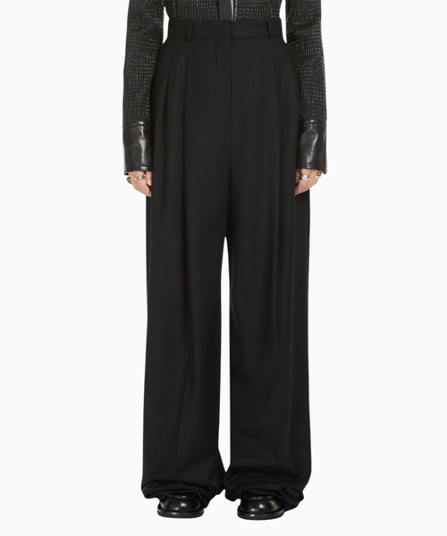 KIENS12 oversized wool trousers