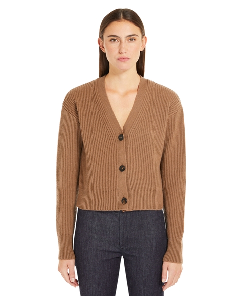 Wool and cashmere cardigan