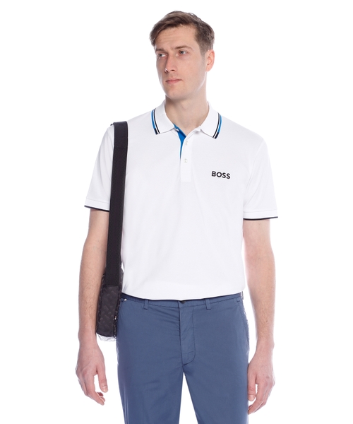 Polo shirt with logo