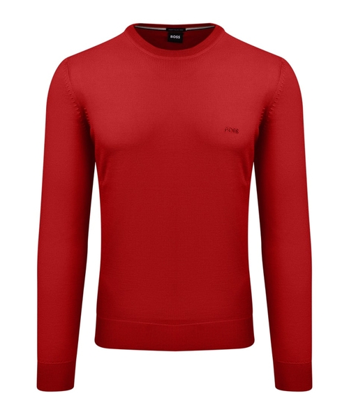Jumper with crew neckline