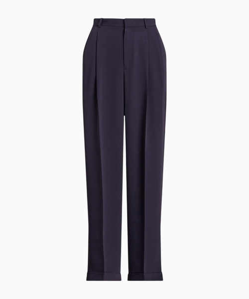 Satin trousers