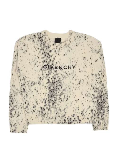 Heyvan printli loqo naxışlı svitşort