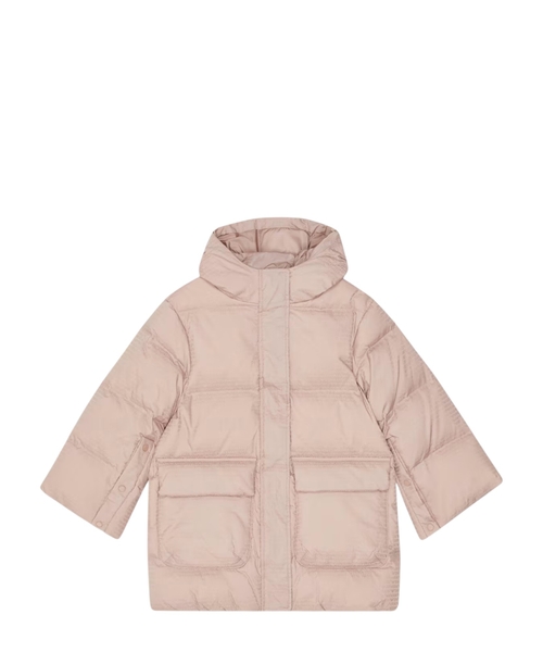 Jacket with hood and pockets