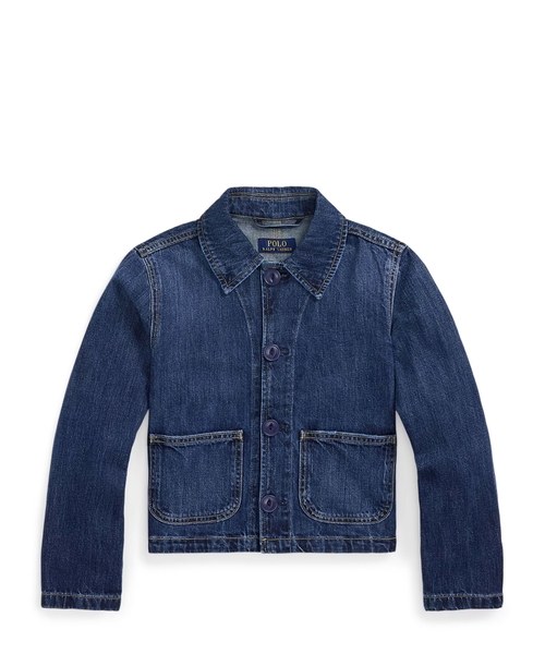 Logo denim jacket
