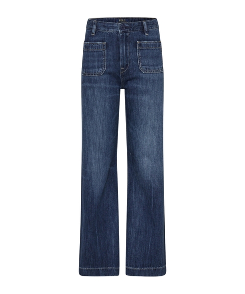 Джинсы прямого кроя