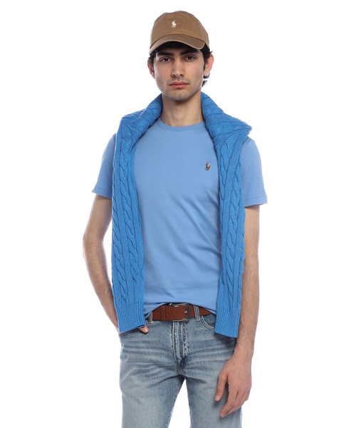 Polo Pony-embroidered cotton T-shirt