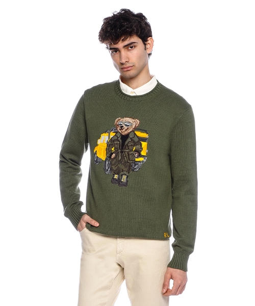 Свитер с принтом Polo Bear