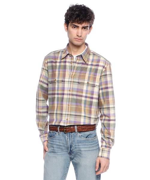 Damalı naxışlı köynək