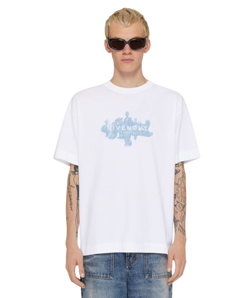 Printed cotton T-shirt