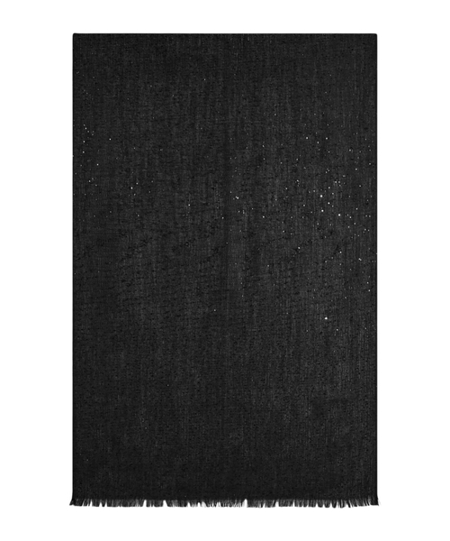 Шарф с блестящими пайетками