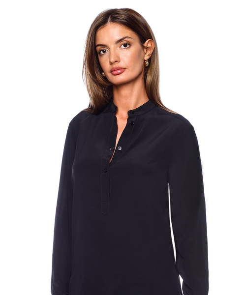 【送料&関税込】Stella McCartney Salmon Satin Blouse Tie-neck satin blouse in white - Stella Mc Cartney | Mytheresa