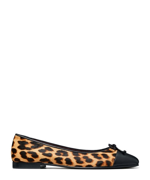 Cap-toe ballet flats