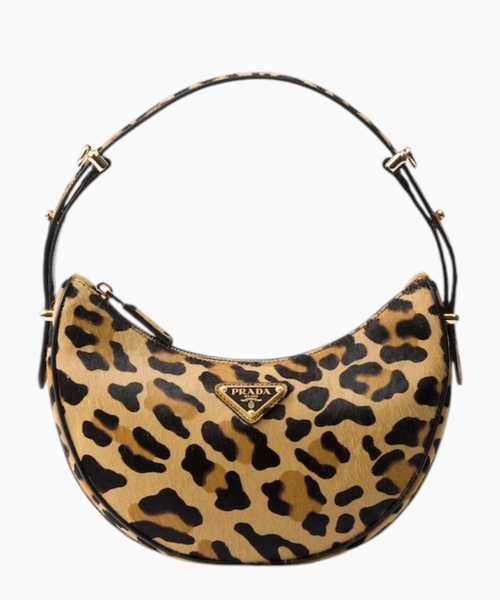 Arqué printed leather bag