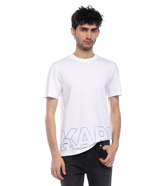 Printli qısaqol T-shirt