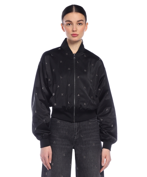 Куртка-бомбер Rhinestone - Bomber