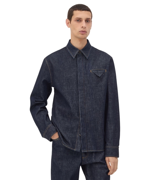 Джинсовая рубашка