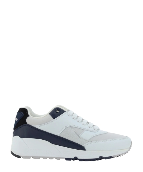 Bump sneakers in smooth leather