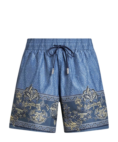 Paisley flower swimsuit shorts