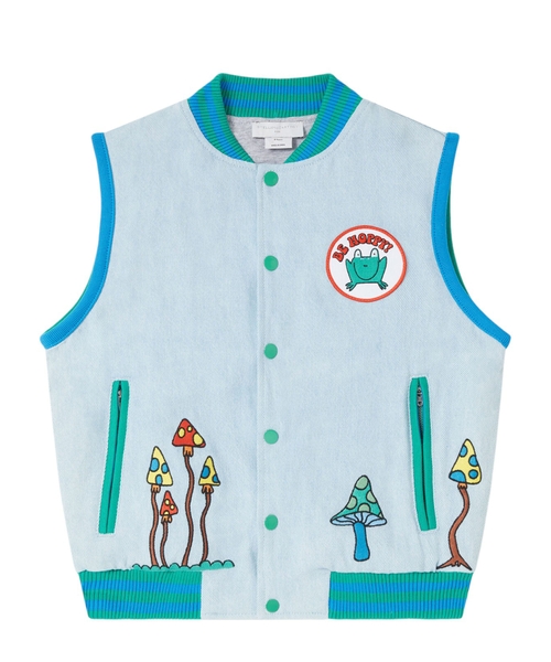Woodland Friends sleeveless jacket
