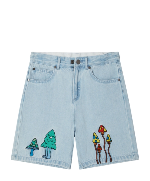 Woodland Friends denim shorts