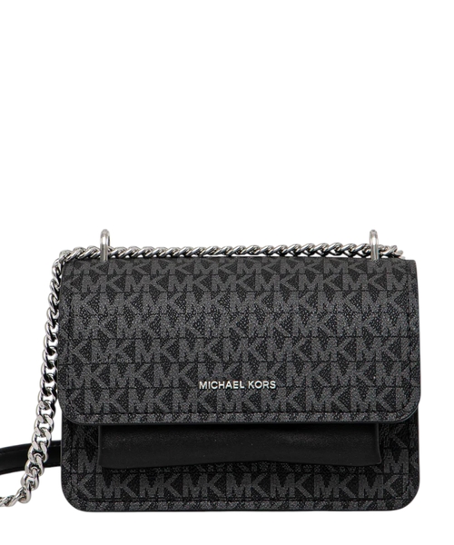 Claire small pebbled leather shoulder bag