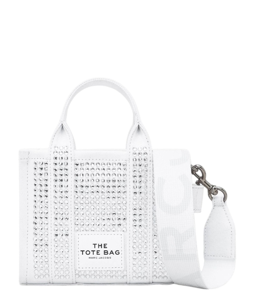 The Crystal Canvas Crossbody Tote Bag çanta