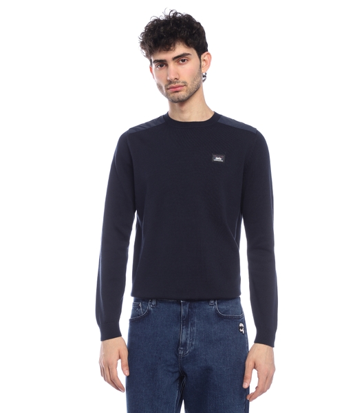 Джемпер с деталью логотипа