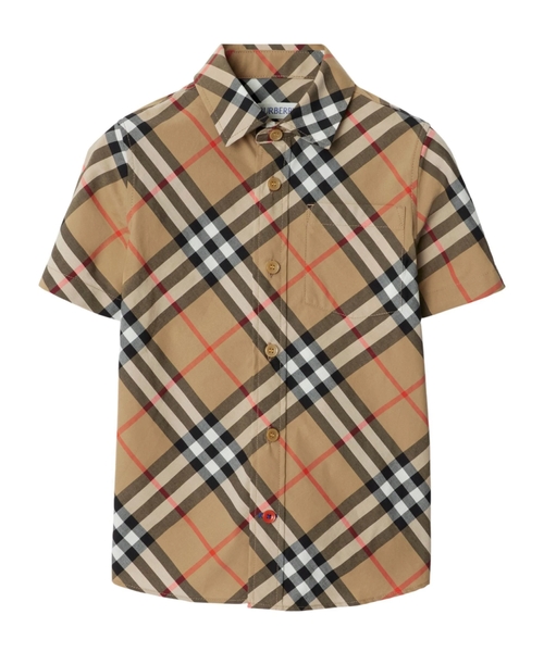 Check Cotton Shirt